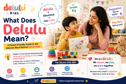 Delulu Kids Play Guides what does delulu mean featured image