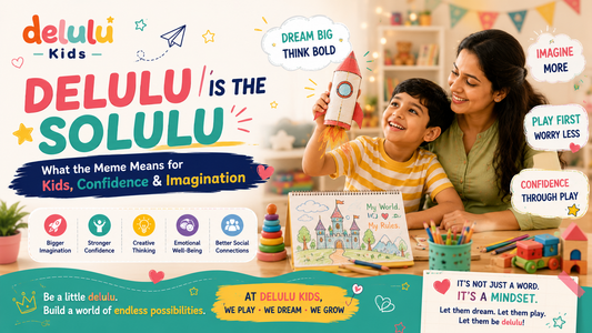 Delulu Kids Play Guides delulu is the solulu confidence imagination featured image