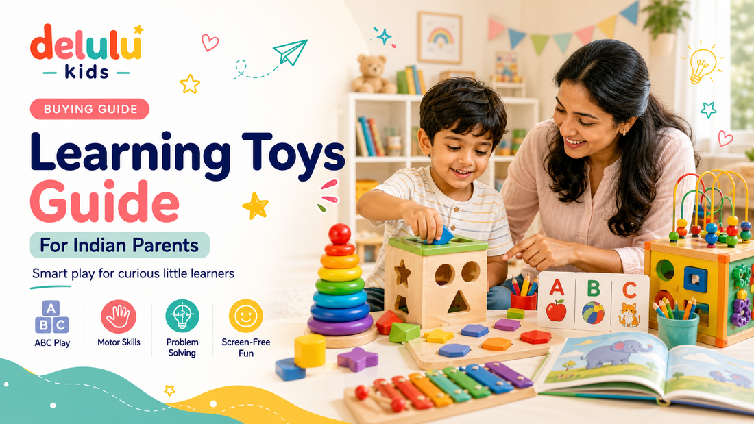Delulu Kids Learning Toys Guide for Indian Parents blog banner