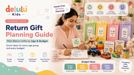 Delulu Kids Play Guides return gift planning guide featured image