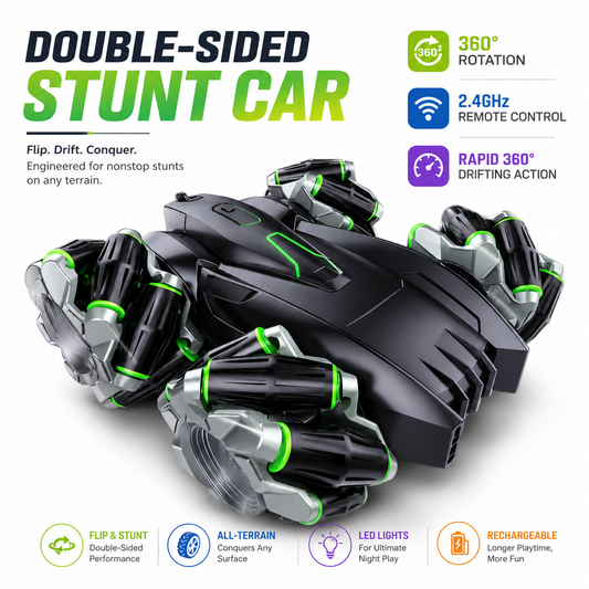 Delulu Kids 4x4 Drifting RC Car for Kids – 360° Stunt & Drift Remote Control Car product image 2