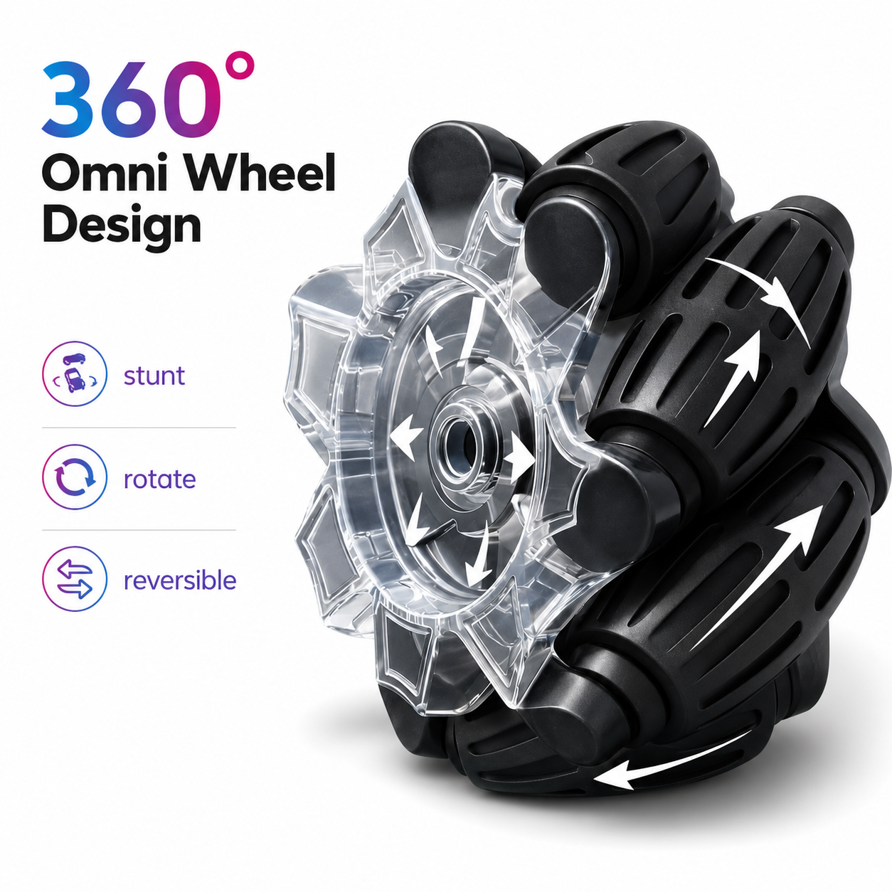 Delulu Kids 4x4 Drifting RC Car for Kids – 360° Stunt & Drift Remote Control Car product image 4