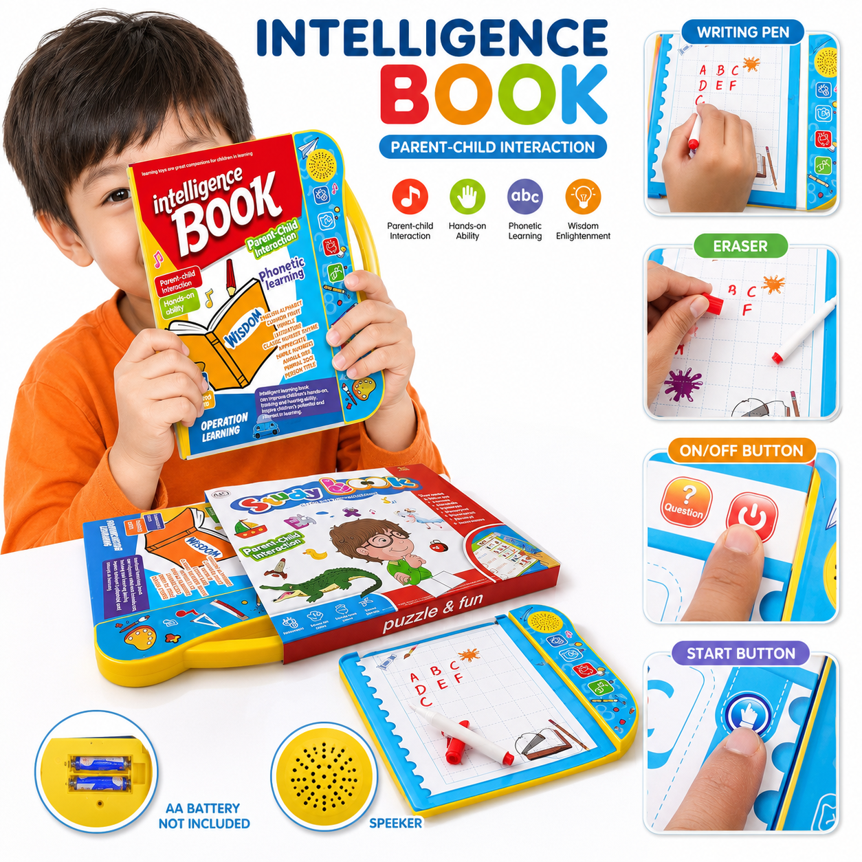 Delulu Kids Intelligence Book – Interactive Learning Toy for Kids product image 2