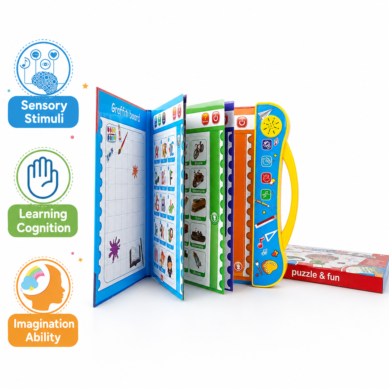 Delulu Kids Intelligence Book – Interactive Learning Toy for Kids product image 7
