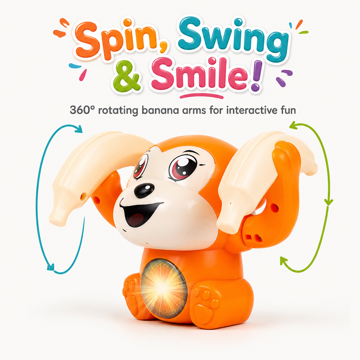 Dancing monkey toy for playful kids entertainment