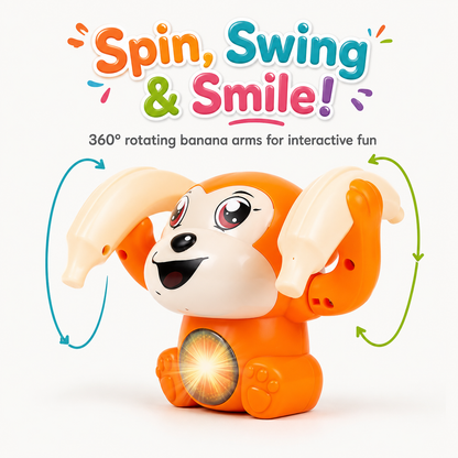Dancing monkey toy for playful kids entertainment
