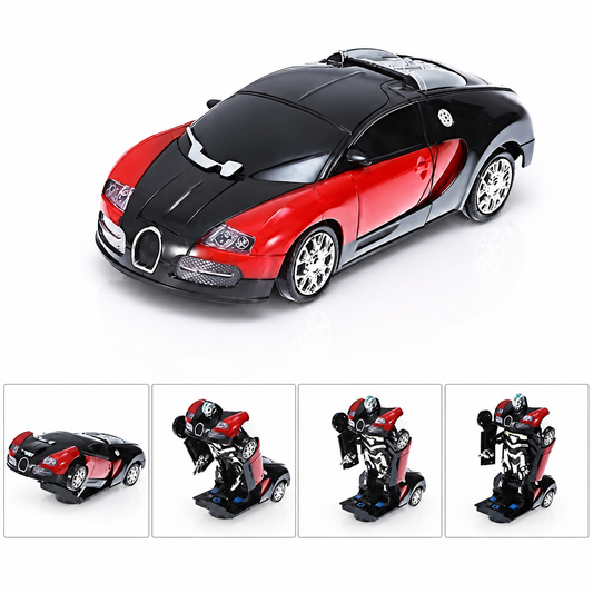 Converting car toy for robot and vehicle play
