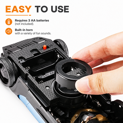 Battery operated transformer style toy car product image