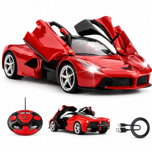 Big size rechargeable racing car toy for kids