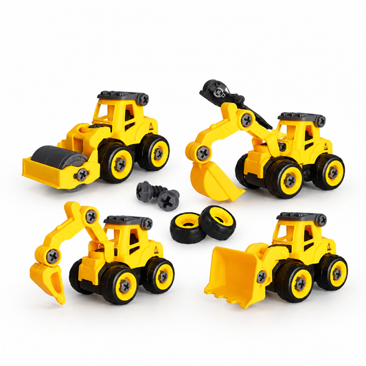 Construction vehicles toy set for kids