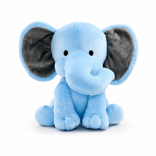 Elephant Sitting Plush Soft Toy