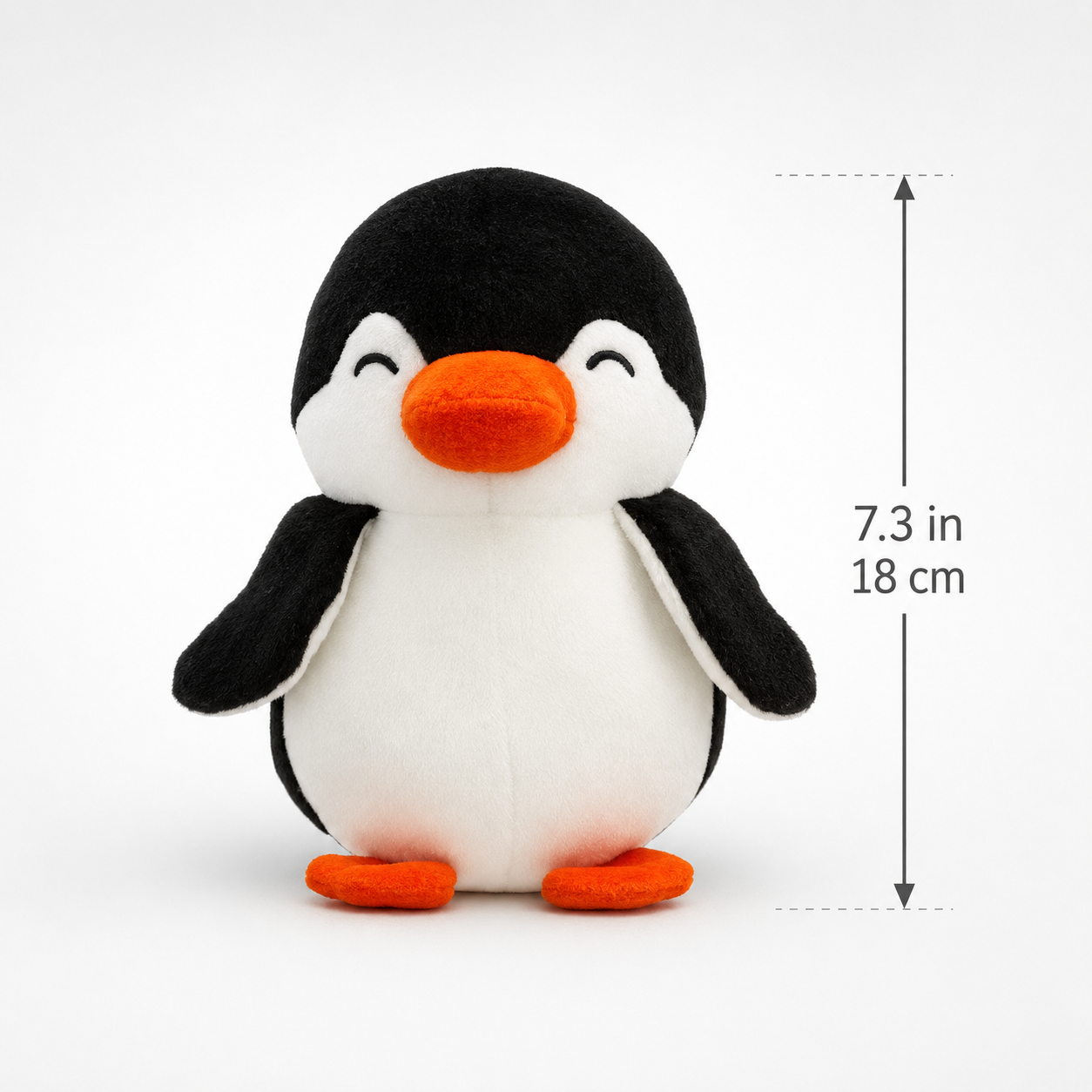Soft penguin cuddle toy for kids gifting