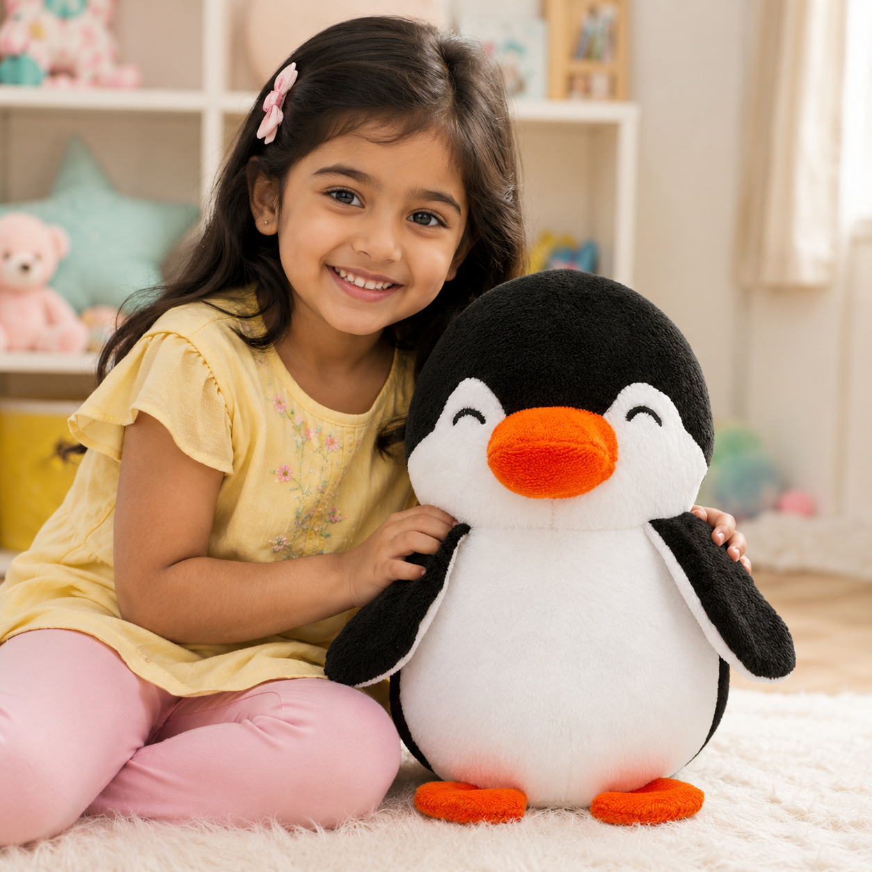 Penguin plush toy for birthdays and return gifts