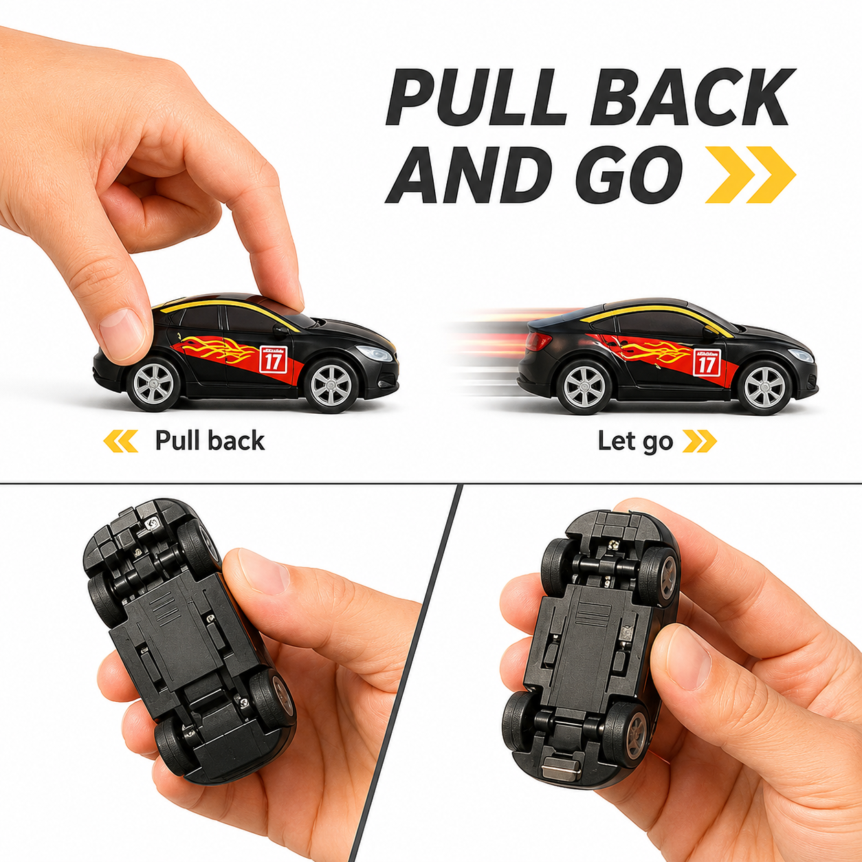 Kids mini metal car set for return gifts
