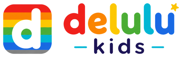 Delulu Kids rainbow logo