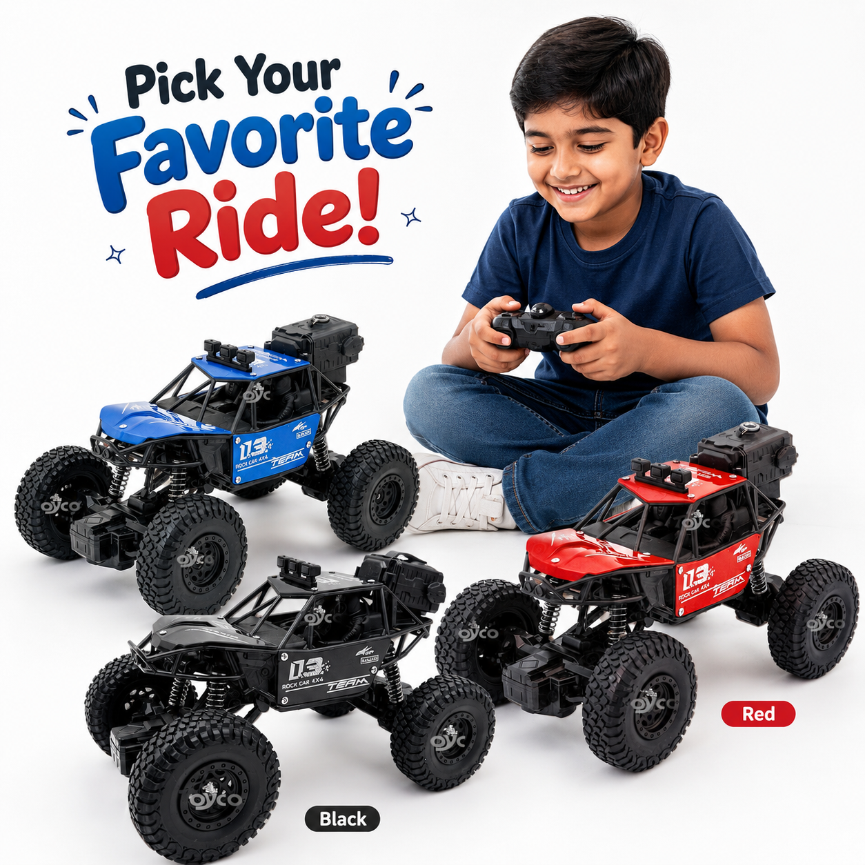 Rock Crawler RC Car full set