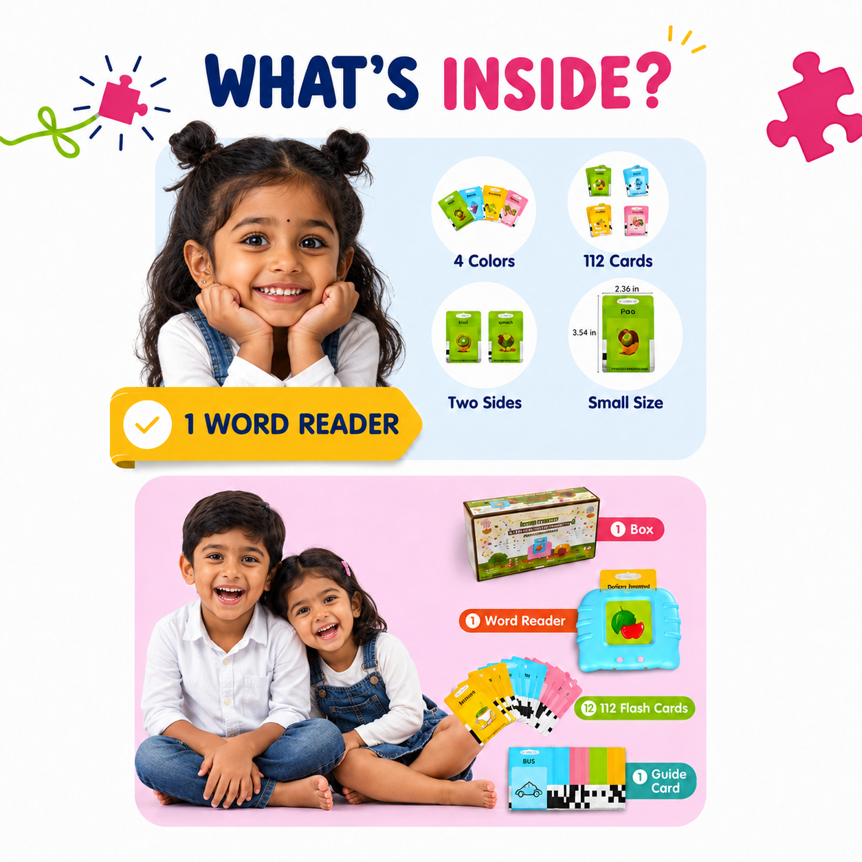 Delulu Kids Talking Flash Cards full set