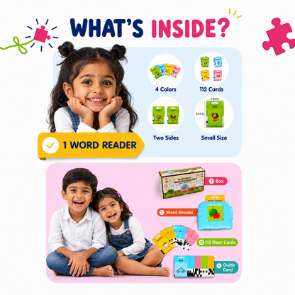 Delulu Kids Talking Flash Cards full set